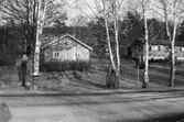 Ett hus på Streteredsvägen 41 i Kållered, 1991-11-30.