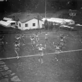 Eisers personals damtrupp i gymnastik. Torrekulla i Kållered 1950-tal.