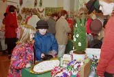 Julmarknad på Mölndals museum 1994-12-03.