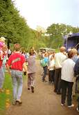 Musikarrangemang i parken vid Gunnebo slott.