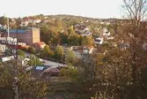 Vy över Mölndals Kvarnby, 1996.