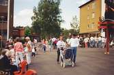 Kvarteret Rullharven har gårdsfest 1989