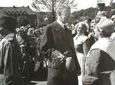Kung Gustaf VI Adolf på besök