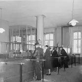 Postkontoret Sundsvall 1, allmänhetens avdelning, 1955. 