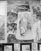 Posten i konsten, i rum nr 17, på 2 trappor. (Rummet beläget åt
Lilla Nygatan och gränsande till hörnrummet Yxsmedsgränd - Lilla
Nygatan).