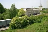 Vy från nordost på f.d strumpfabriken 