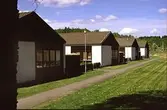 Vy över gruppbostäderna i Stretered år 1981.