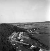 Utsikt från och över en del av Safjället sommaren 1956.