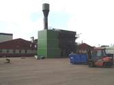 Byggnads/rivningsdokumentation år 2006. En rökgasreningsanläggning skall rivas enligt beslut från Byggnadsnämnden.