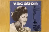 Connie Francis - Grammofonskiva i utställningen 