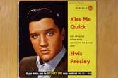 Elvis Presley - Grammofonskiva i utställningen 