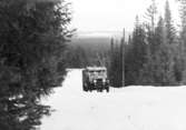 Linjerna Ånge - Röjan - Fjällnäs. På väg mot Klövsjöfjället 11/3
1933. Foto: Nils Bäckman, Röjan.