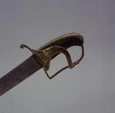 Blankvapen, sabel för sjöofficer ca 1770