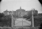 Akademiska sjukhuset från öster, Uppsala 1886