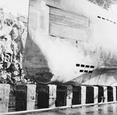 Ubåten Hajen propellerskada