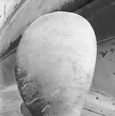 Ubåten Hajen propellerskada