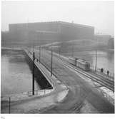 Slottet och Strömbron.
Vy på vintern Spårvagn på bron