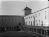 Historiska museet.
Fasad mot innergård.
Exteriör.