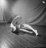 Dansbild med Birgit Åkesson.