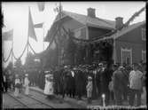 Invigning av Målilla station