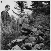 Bolstad. Stengärdesgård. Landsantikvarie S.A. Hallbäck och A.G. Bördh.