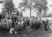 Bolstad. Hembygdsfest vid Dalaborgs slottsruin.