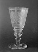 Glas, sannolikt i Upplandsmuseets samlingar, Uppsala 1935