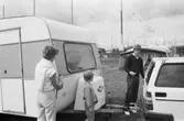 Campare vid Åby camping i Mölndal, år 1984.

För mer information om bilden se under tilläggsinformation.
