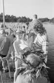 Simpromotion vid Barnsjön i Lindome, år 1984. 