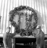 TV-station under uppförande på Herrestadsfjället utanför Uddevalla 14 oktober 1959