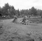 Motocross i Grunnebo sydväst om Vänersborg i maj 1960