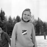 Från DM i skridskoåkning på Rönnevattnet, Uddevalla, den 22 januari 1961