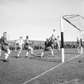 Fotbollsmatch på Kungshamnsvallen