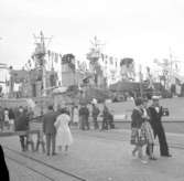 Engelska flottan har siktats i Uddevalla