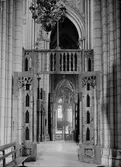 Interiör i Uppsala domkyrka, Uppsala 1935