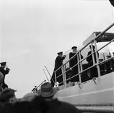 Älvsnabben ankomst till Karlskrona efter långresa