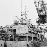 Älvsnabben lastning av agg.