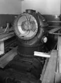 Montering av STAL-turbinen på Papyrus, 2/5-1951.