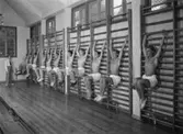 Gymnasiksalen, interiör.