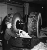 Säkerhetstjänst, kollergång.
En okänd man på bilden.