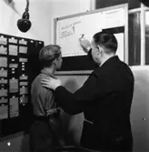 Säkerhetstjänst, propaganda.
Två män med på bilden.