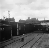 Magasin nr 116 under rivning.