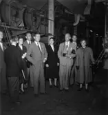 Besök av civilekonomer III nordiska kongressen i Göteborg.