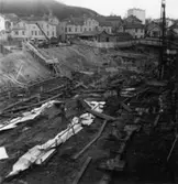 Byggnad N:o 6, tillbyggnad 1954. Gjutning.