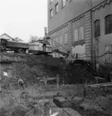 Byggnad N:o 6, tillbyggnad 1954. Schaktning.
2145 Lundh