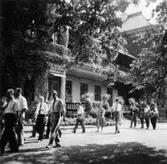 Reportage från pressvisningen den 29/8 1955.