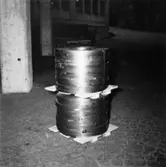 Bandjärn, emballering.
Foto: Ingenjör Gunnar Andersson.