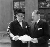 Bankdirektör Marcus Wallenberg och disponent Hans Hulthén.