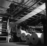 Målmaskin nr 1.
T.v. Henry Svensson 