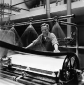 PM 4, inloppslåda före ombyggnaden. Personen okänd.